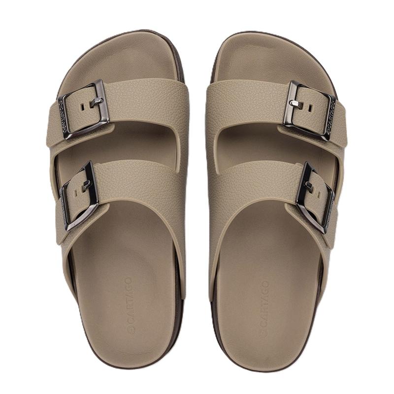 CARTAGO SANDALIA SUECO CASUAL PLAYA 2 HEBILLAS HOMBRE 94555